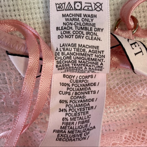 Victoria’s Secret Sheer Lace Up Back Sexy Slip - Picture 14 of 14